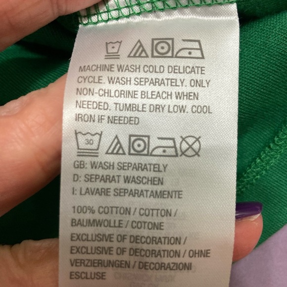 Isaac Mizrahi Kelly Green Turtleneck - Picture 7 of 8